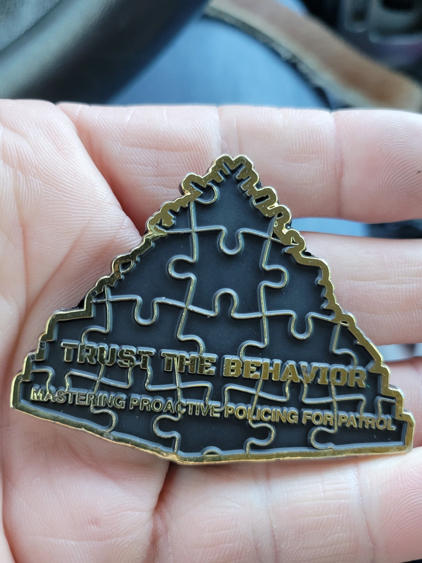 Ten78 Pyramid/Puzzle Pieces Challenge Coin