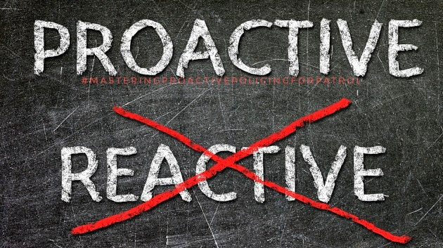 Proactive Over Reactive Decal 5"x3"