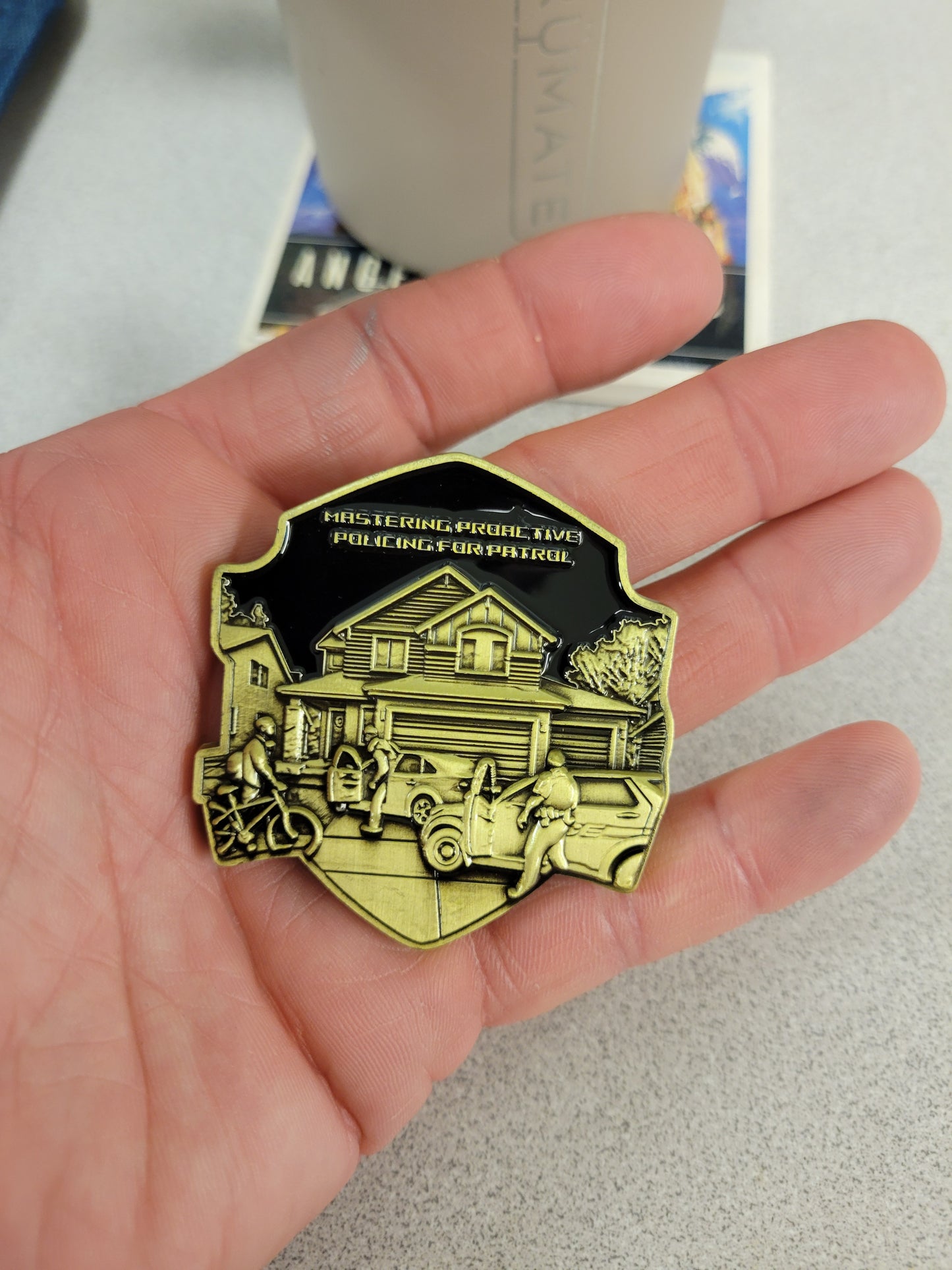 Mastering Proactive Policing For Patrol Challenge Coin